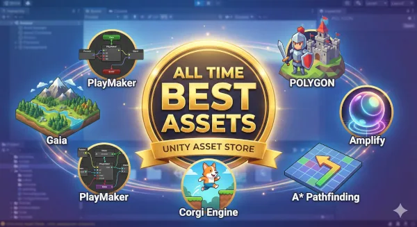 An Image Illustrating Unity Assets Store