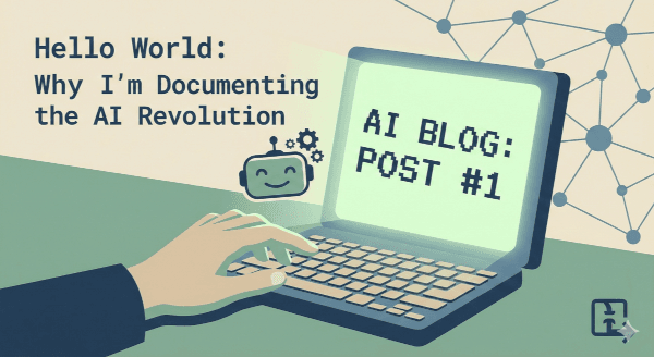 Hello World: Why I’m Documenting the AI Revolution (And What to Expect Here)