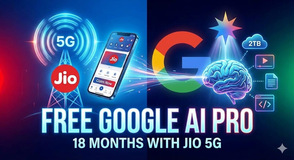 🚀 Steal Deal for Jio Users: How to Get ₹35,000 Worth of Google Gemini Pro FREE with Jio