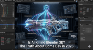 Is AI Killing Blender 3D? The Truth About Game Dev in 2026