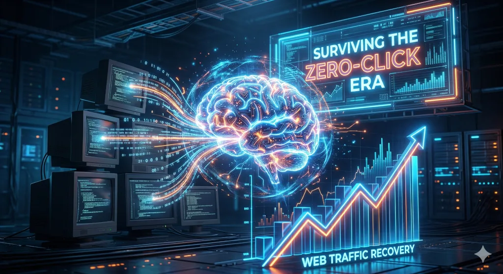 Surviving the Zero-Click Era: Did AI Kill Your Web Traffic? (And How to Get It Back)