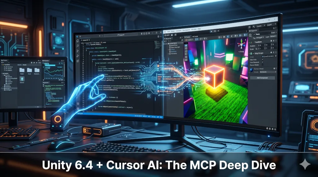 The Human-AI Handshake: A Deep Dive into Unity 6.4 Prototyping with Cursor & MCP